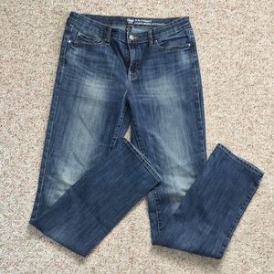 Gap slim straight jeans